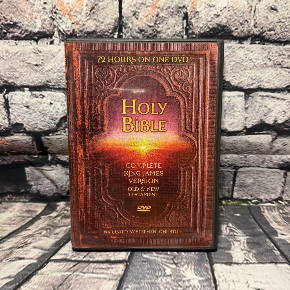 Holy Bible: King James Version - Complete Bible (DVD, 2009)